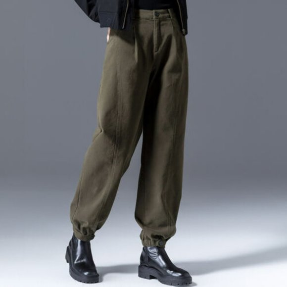 NWT Military Style High Waisted Denim - Petite - Picture 8 of 8